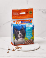 K9 Natural 凍乾生肉狗糧 - 牛肉藍尖尾鱈魚盛宴 (500g, 1.8kg, 3.6kg)