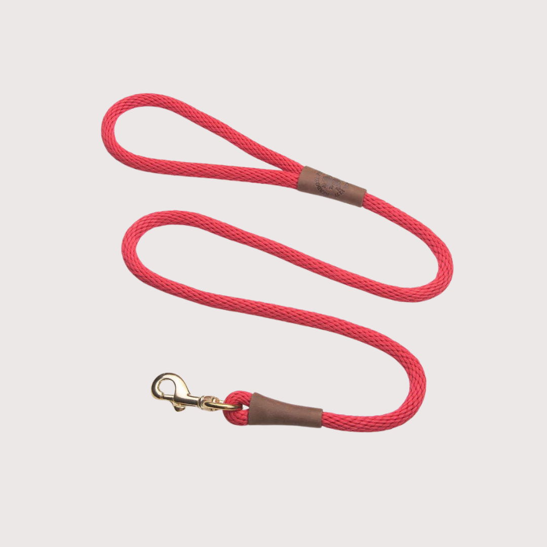Mendota Snap Leash 1/2’’ x 6’|Red