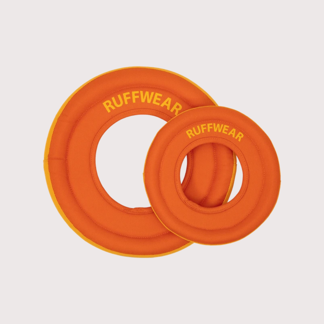 Ruffwear Floating Throw Toy 浮水飛碟水玩物|CAMPFIRE ORANGE 篝火橙