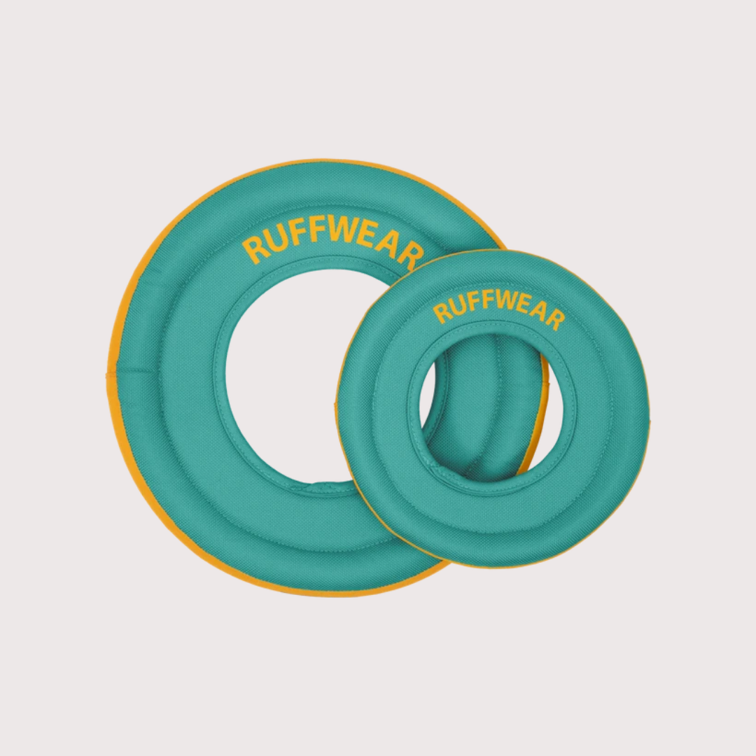 Ruffwear Floating Throw Toy 浮水飛碟水|AURORA TEAL 極光藍